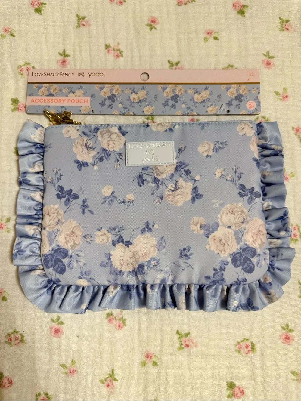 NWT Loveshackfancy x Target light blue floral backpack, lunch tote & more!